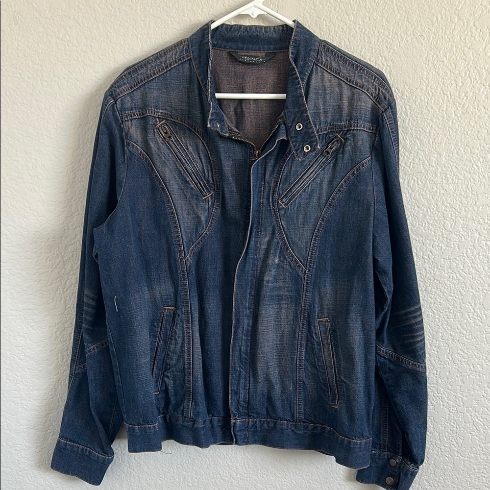 Blacklist lip service Denim Jacket Unisex XL